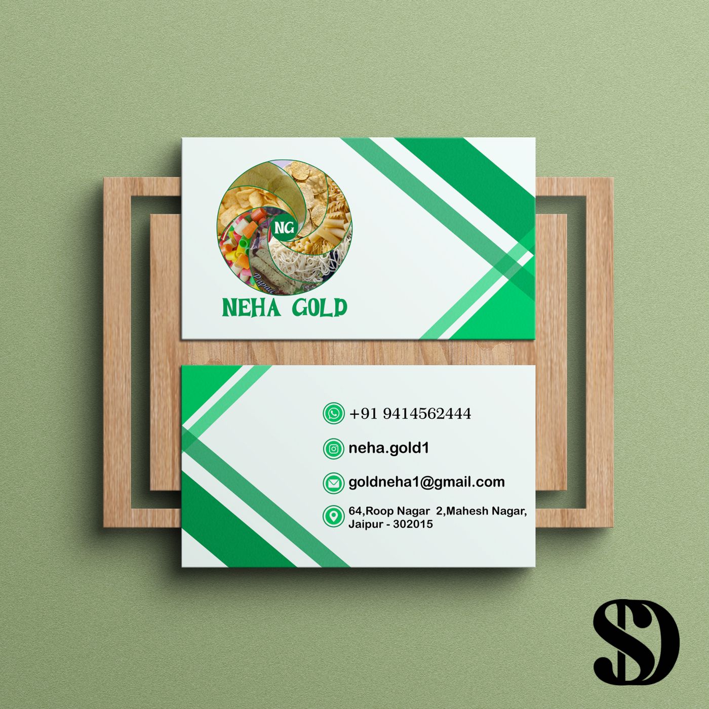 business card design services